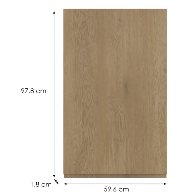 Kuchynská predná časť G60(100) P T8 K282 Dub Cremona Grii,2