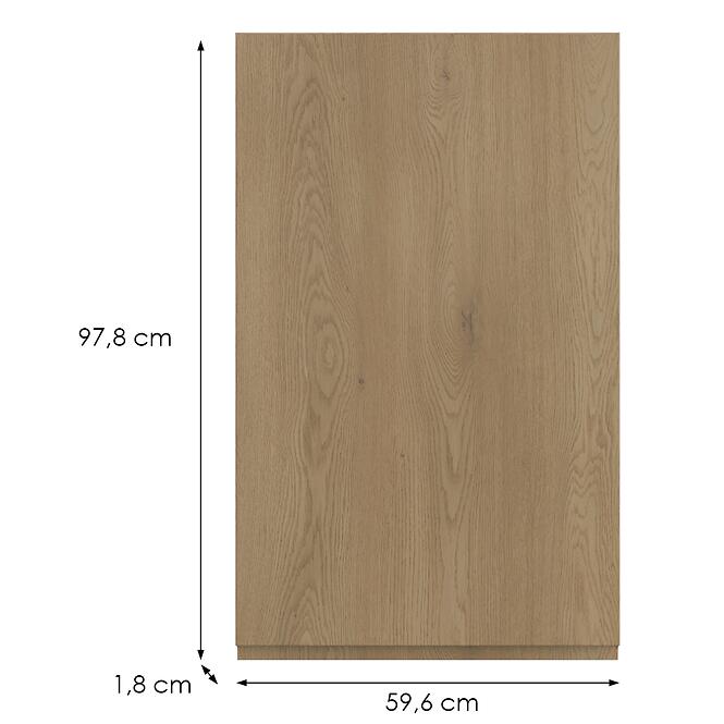 Kuchynská predná časť G60(100) P T8 K282 Dub Cremona Grii,2
