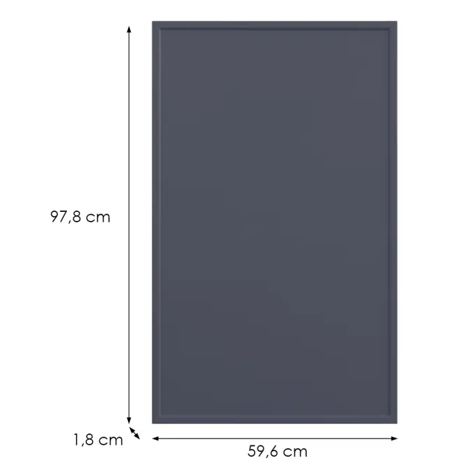 Kuchynská predná časť G60(100)(L/P) O6 K273 Granát Gri,2