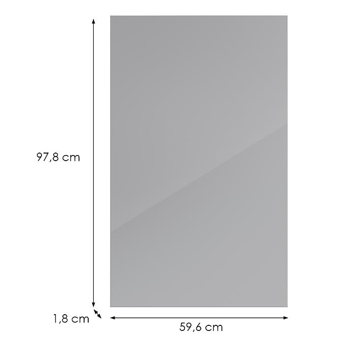 Kuchynská predná časť G60(100)(L/P) L9 K268 Sivá Hg Griii,2