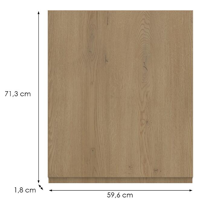 Kuchynská predná časť G60(72) P T8 K282 Dub Cremona Grii,2