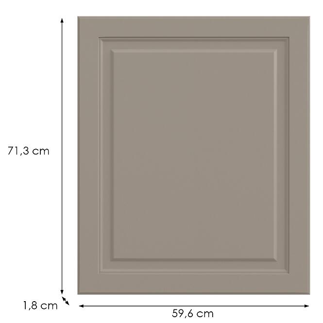 Kuchynská predná časť G60(72)(L/P)  V6 K257 Kašmír Matná Grii,2