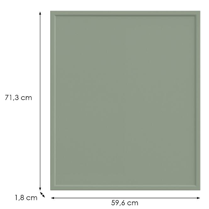 Kuchynská predná časť G60(72)(L/P) O6 K-279 Olivový Grii,2
