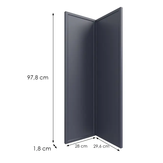 Kuchynská predná časť G60n2(100) O6 K273 Granát Gri,2
