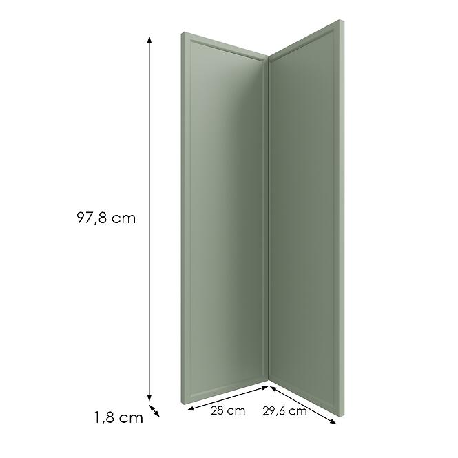 Kuchynská predná časť G60n2(100) O6 K-279 Olivový Grii,2