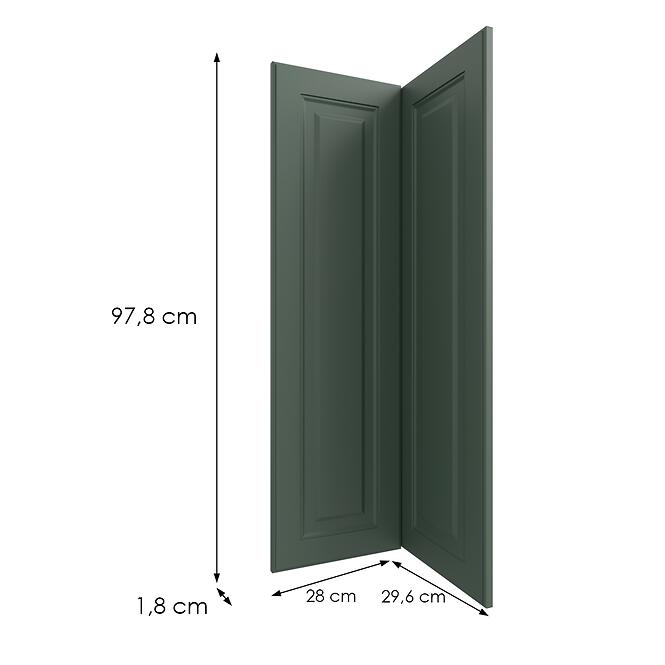 Kuchynská predná časť G60n2(100)(L/P)V6 K274 Zelený labrador Gr,2