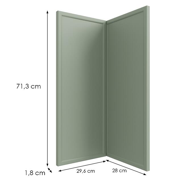 Kuchynská predná časť G60n2(72) O6 K-279 Olivový Grii,2