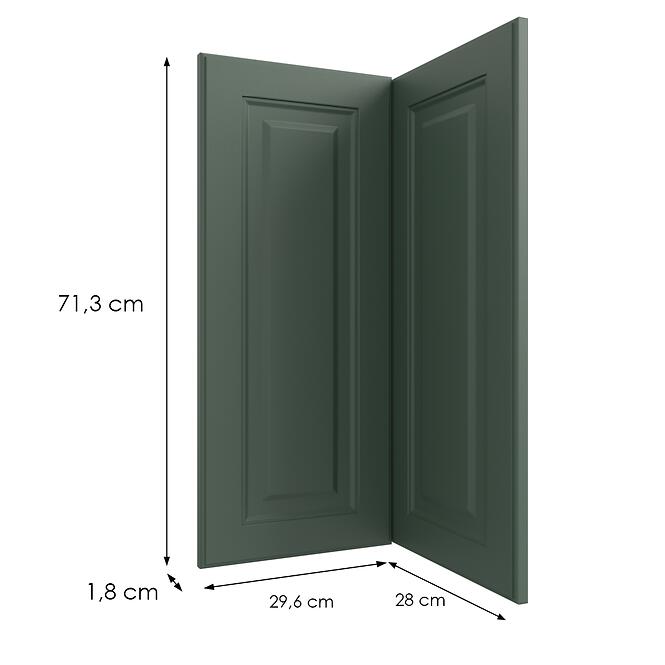 Kuchynská predná časť G60n2(72)  V6 K274 Zelený labrador Gri,2