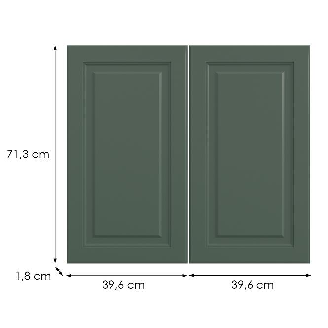 Kuchynská predná časť G80(72)  V6 K274 Zelený labrador Gri,2