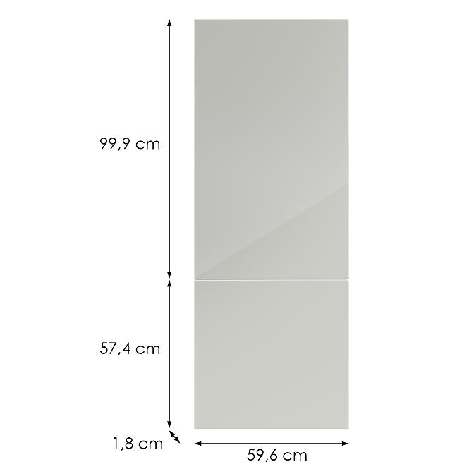 Kuchynská predná časť N60n L9 K900 Bianco Hg Griii