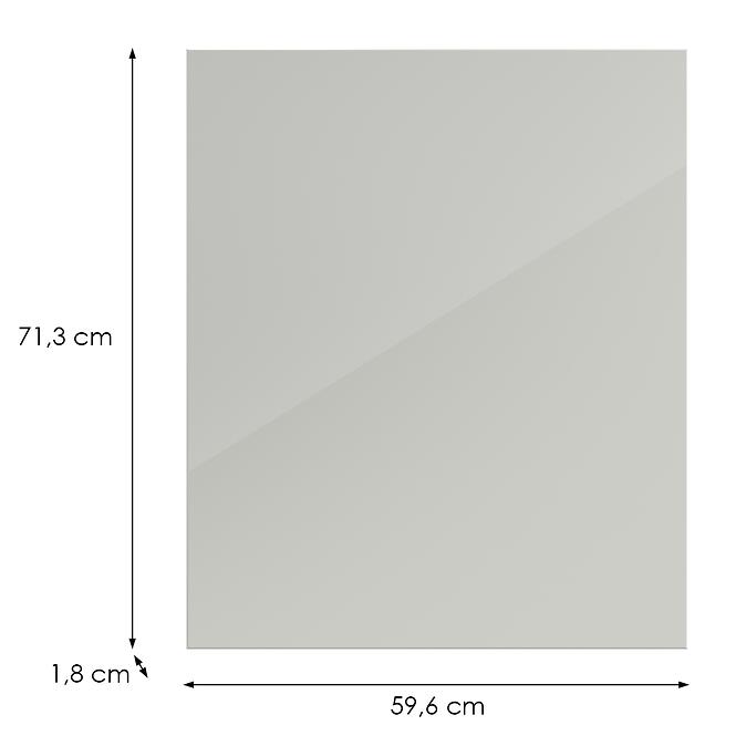 Kuchynská predná časť D60z(L/P)L9 K900 Bianco Hg Griii,2