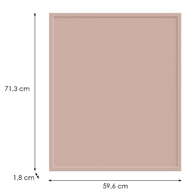 Kuchynská predná časť D60z(L/P) O6 K276 Antická ružová Gr Ii