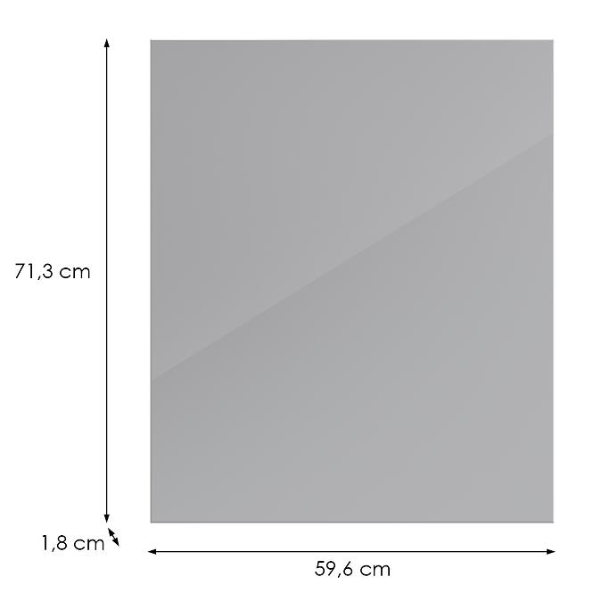 Kuchynská predná časť D60z(L/P) L9 K268 Sivá Hg Griii,2