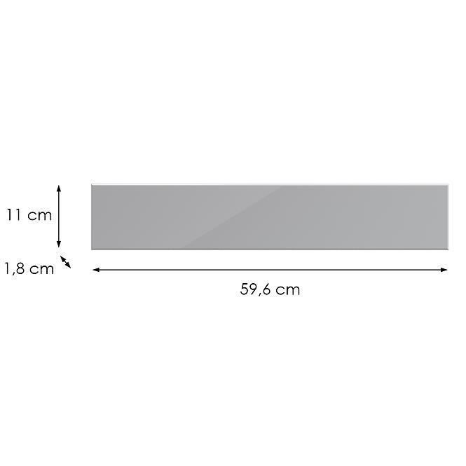 Kuchynská predná časť D60zk L9 K268 Sivá Hg Griii,2
