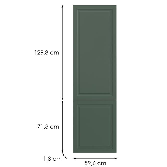 Kuchynská predná časť D60zl(L/P)  V6 K274 Zelený labrador Gr,2