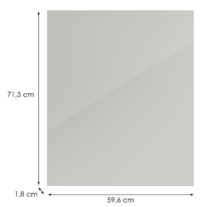 Kuchynská predná časť D60zs L9 K900 Bianco Hg Griii,2