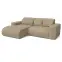 Rohová sedacia súprava Lumo Mini L Artico Beige,2