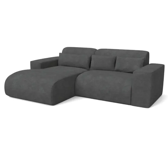 Rohová sedacia súprava Lumo Mini L Artico Anthracite,2