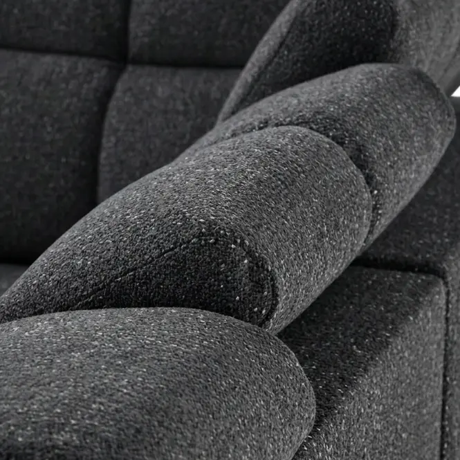 Rohová sedacia súprava Sergio L s elektrickým nastavením Raven 16 ľavý
