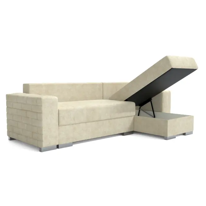 Rohová sedacia súprava Brick Flow 5