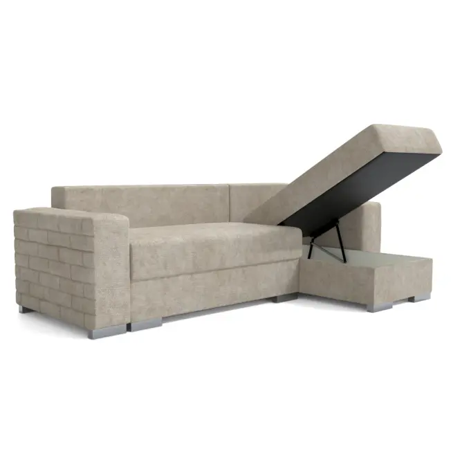 Rohová sedacia súprava Brick Flow 2,4