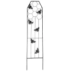 Kovová opora pre rastliny s včelami 150x35 1050-1241B