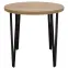 Stôl St-81 80+50cm Wotan/Čierna,3