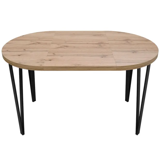 Stôl St-81 80+50cm Wotan/Čierna,4