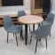 Stôl St-81 80+50cm Wotan/Čierna,6