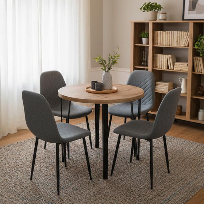 Stôl St-81 80+2x50 Wotan/Čierna,5