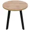 Stôl St-82 80+50cm Wotan/Čierna,3