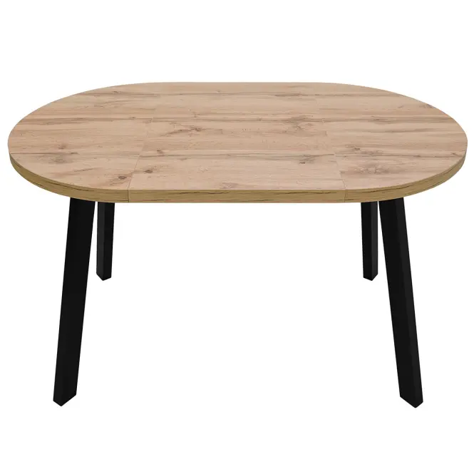 Stôl St-82 80+50cm Wotan/Čierna,4