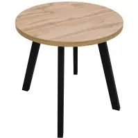 Rozkladací stôl St-82 90+2x50 Wotan/Čierna