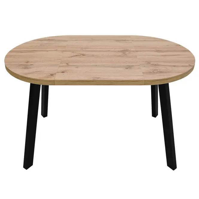 Rozkladací stôl St-82 100+50 Wotan/Čierna,4