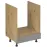 Kuchynská Skrinka Langen D60zk Rukoväť Beige