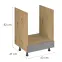 Kuchynská Skrinka Langen D60zk Rukoväť Beige,2