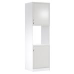 Kuchynská Skrinka Sycylia D60p P Biely/Dub Lancelot