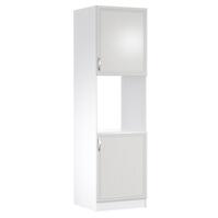 Kuchynská Skrinka Sycylia D60p P Biely/Dub Lancelot