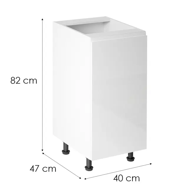 Kuchynská Skrinka Gardena D40 L White,2