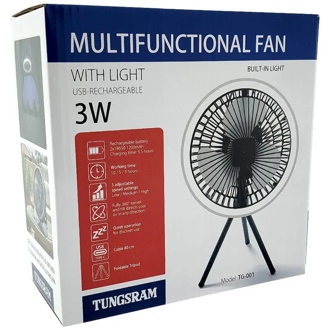 Ventilátor 2v1 TG-001