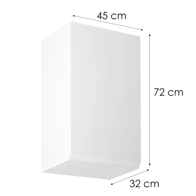 Kuchynská Skrinka Gardena G45 White,2