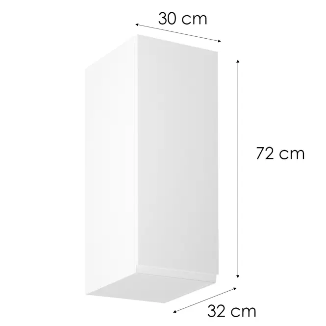 Kuchynská Skrinka Gardena G30 L White,2
