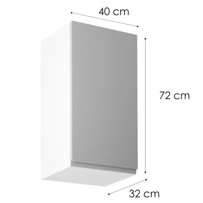 Kuchynská Skrinka Gardena G40 L Grey,2