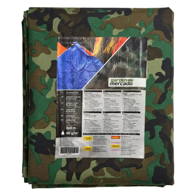 Krycia plachta 3x4 m 90 g/m2