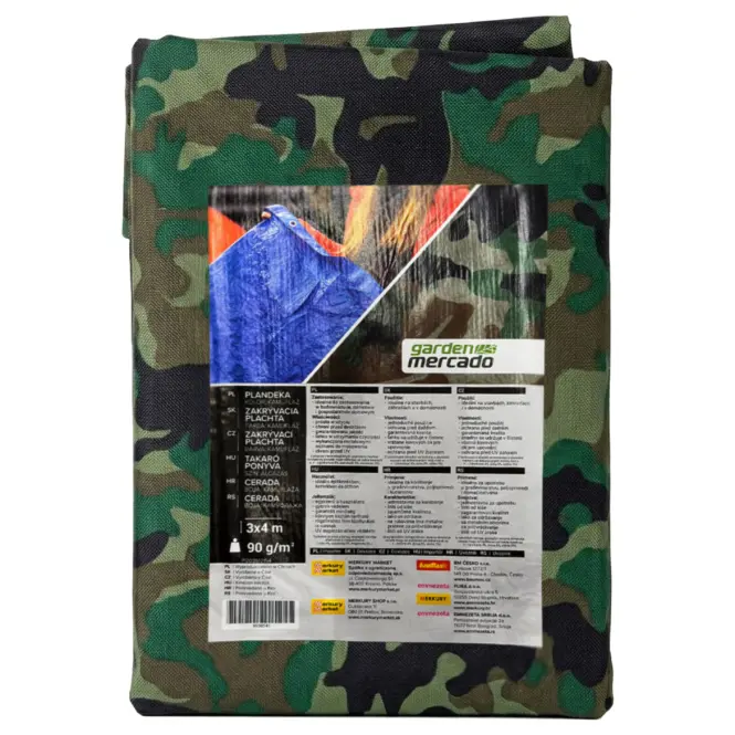 Krycia plachta 3x4 m 90 g/m2