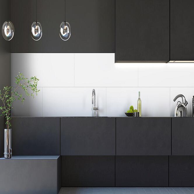 Obkladovy panel SPC 68091 Uni White 39,2x118cm 3mm,4