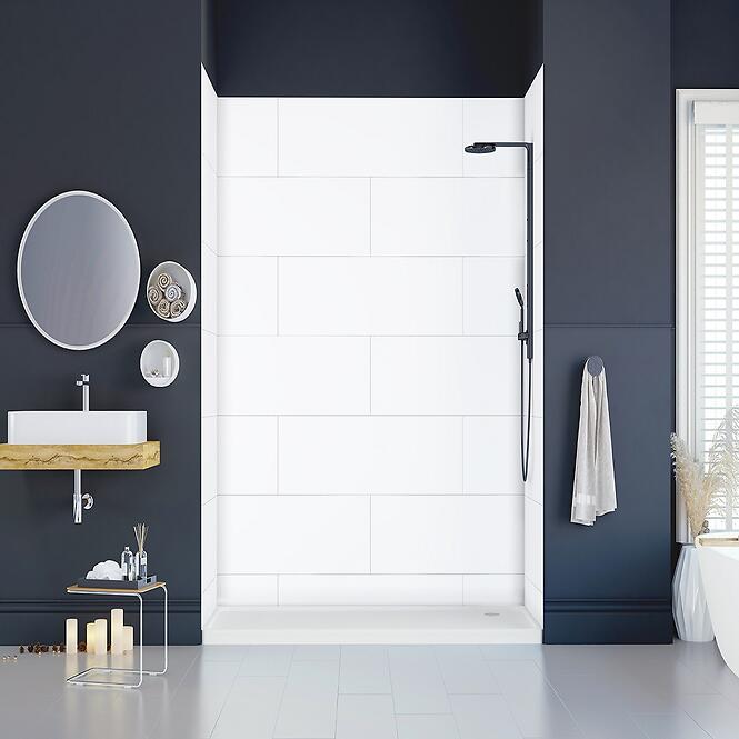 Obkladovy panel SPC 68091 Uni White 39,2x118cm 3mm,5