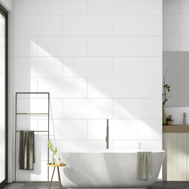 Obkladový panel SPC 68091 Uni White 39,2x118cm 3mm,6