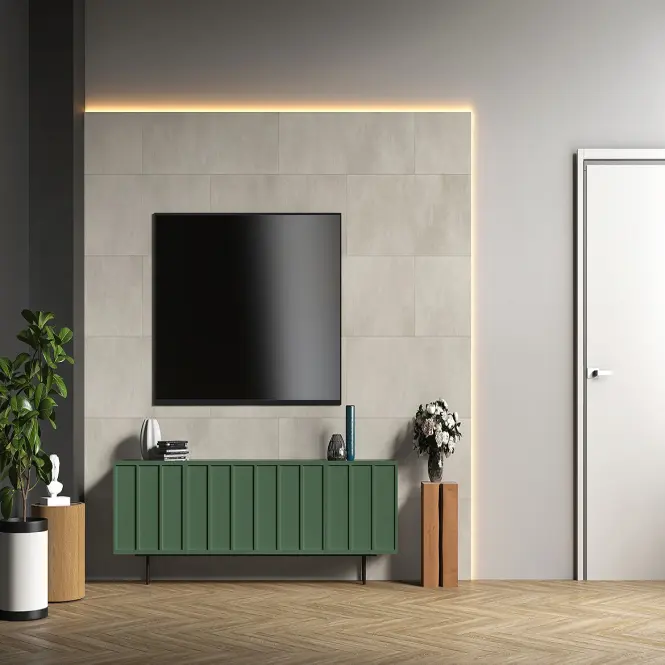 Obkladovy panel SPC 68092 Concrete Light Grey 39,2x118cm 3mm,3