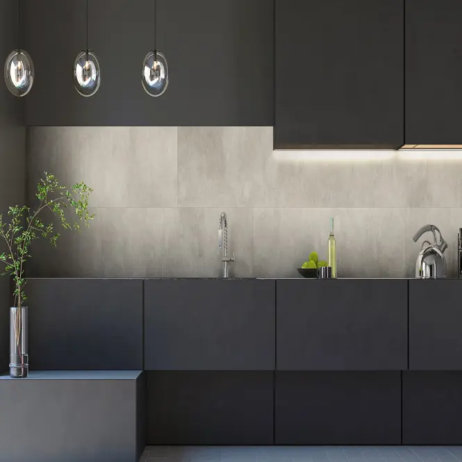 Obkladovy panel SPC 68092 Concrete Light Grey 39,2x118cm 3mm,4